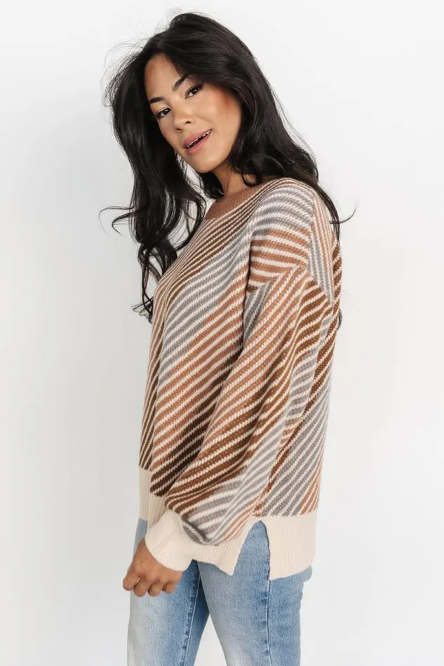 Women Baldwin Striped Sweater Multi Baltic Born Sweaters Women Baldwin Striped Sweater Multi Baltic Born Sweaters
