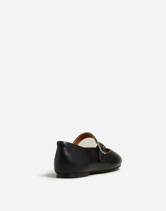 Women Ballet Flats Madewell The Remy Mary Jane Flat True Black