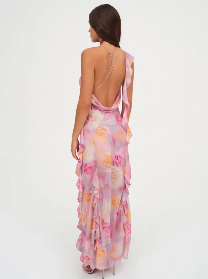 Women Beate Maxi Dress Pink For Love and Lemons Dresses Women Beate Maxi Dress Pink For Love and Lemons Dresses