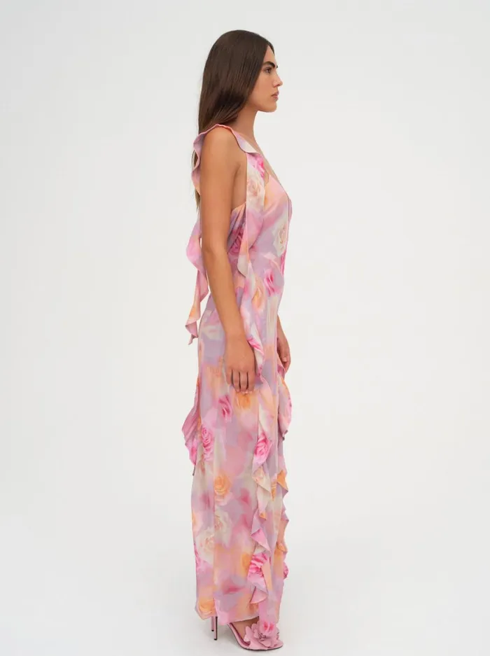 Women Beate Maxi Dress Pink For Love and Lemons Dresses Women Beate Maxi Dress Pink For Love and Lemons Dresses