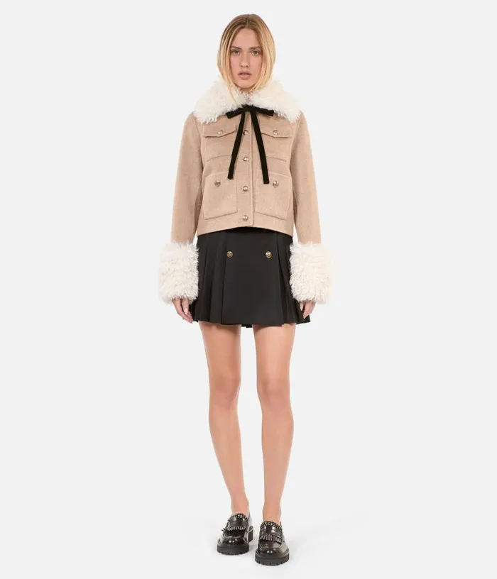 Women Beige Jacket THE KOOPLES Coats and Jackets