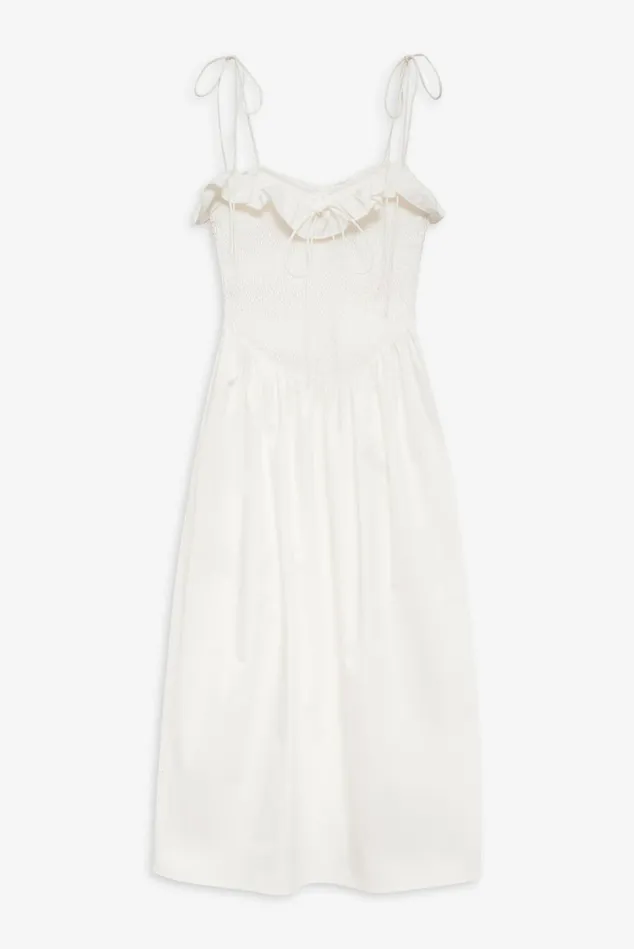 Women Bethany Midi Dress White For Love and Lemons Dresses Women Bethany Midi Dress White For Love and Lemons Dresses
