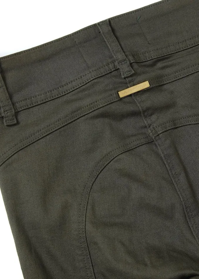 Women Biker Jean Hunter Green Holland Cooper Jeans