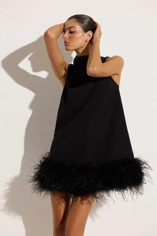 Women Black Dresses Rachel Gilbert Linc Mini Black Women Black Dresses Rachel Gilbert Linc Mini Black