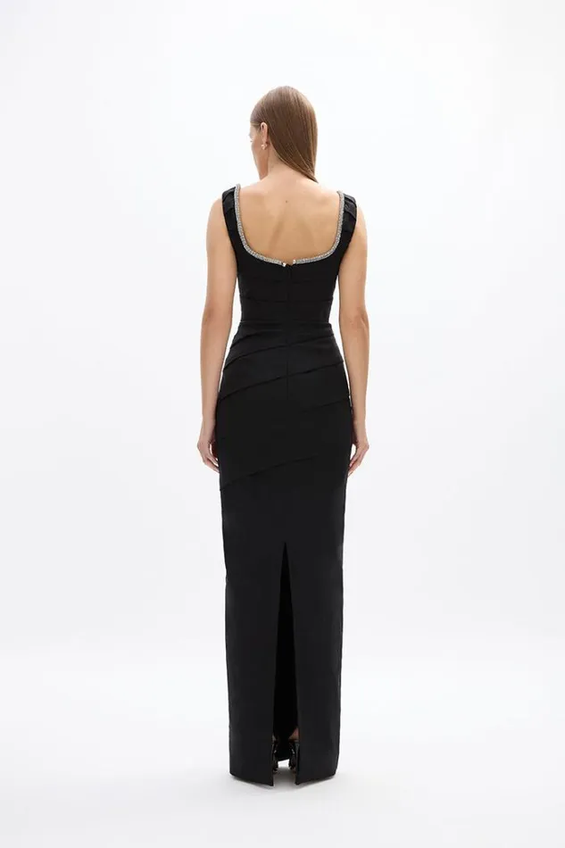 Women Black Dresses Rachel Gilbert Onyx Gown Black Women Black Dresses Rachel Gilbert Onyx Gown Black