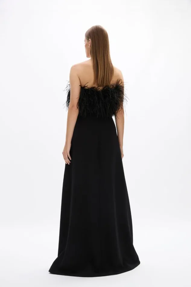 Women Black Dresses Rachel Gilbert Rachel Gilbert LINC GOWN 8211 BLACK
