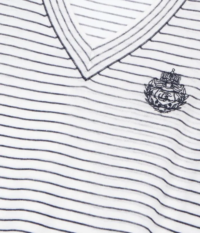 Women Blazon Wool And Cashmere Striped Sweater THE KOOPLES Sweaters