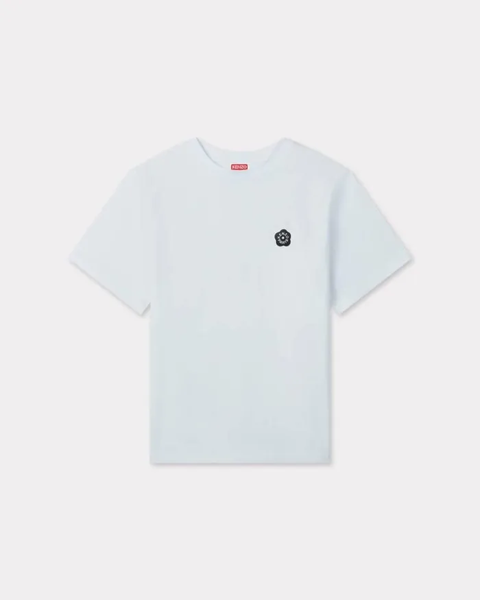 Women Boke Flower 20039 Relax Tshirt In Cotton White Kenzo Tshirts And Polos