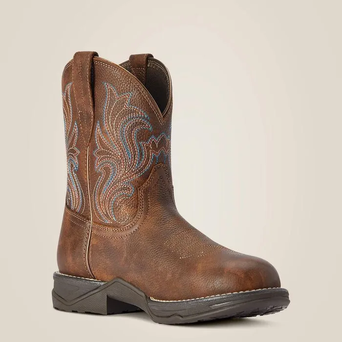 Women Booties Ariat Anthem Round Toe Shortie Western Boot Copper Kettle Women Booties Ariat Anthem Round Toe Shortie Western Boot Copper Kettle