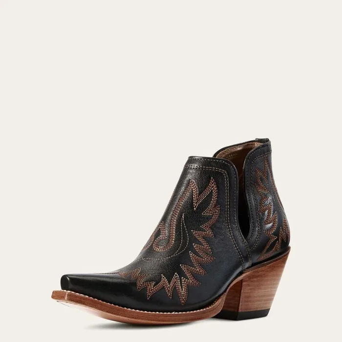 Women Booties Ariat Dixon Bootie Brooklyn Black