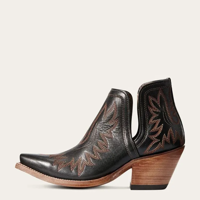 Women Booties Ariat Dixon Bootie Brooklyn Black
