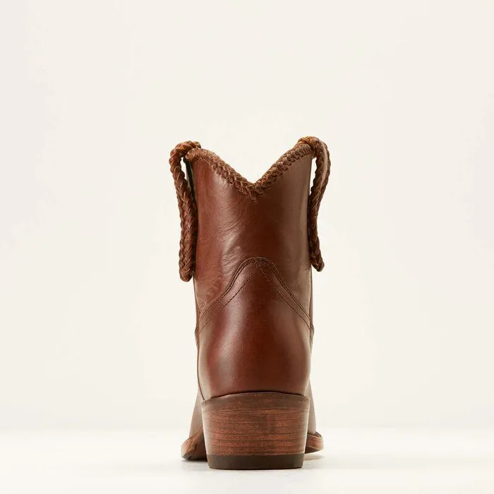Women Booties Ariat Sterling Cora Western Boot Oiled Bridle Women Booties Ariat Sterling Cora Western Boot Oiled Bridle