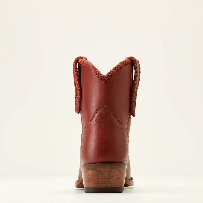 Women Booties Ariat Sterling Cora Western Boot Raving Red Women Booties Ariat Sterling Cora Western Boot Raving Red