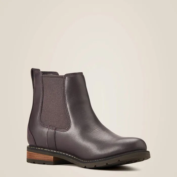 Women Booties Ariat Wexford Waterproof Chelsea Boot Cordovan Women Booties Ariat Wexford Waterproof Chelsea Boot Cordovan