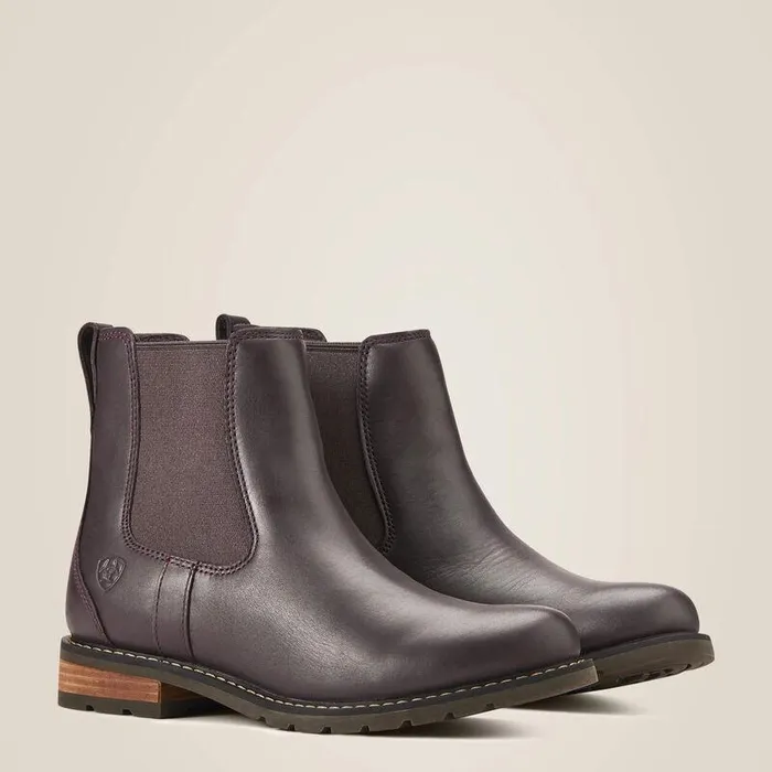 Women Booties Ariat Wexford Waterproof Chelsea Boot Cordovan Women Booties Ariat Wexford Waterproof Chelsea Boot Cordovan