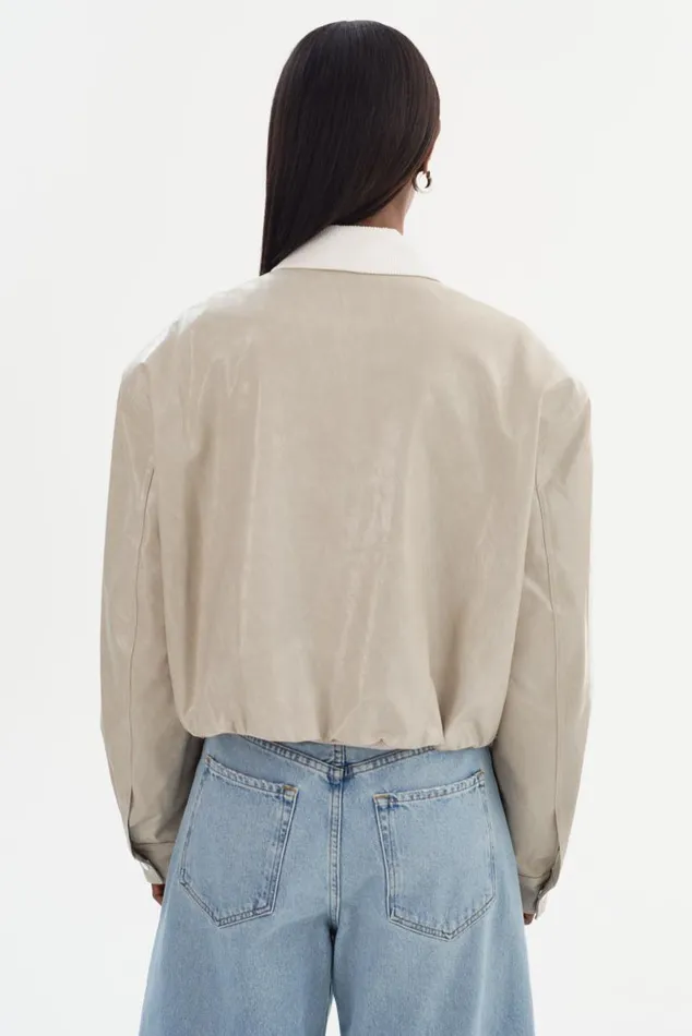 Women BRAYLIN Faux Leather Jacket Clay LAMARQUE Leather Jackets