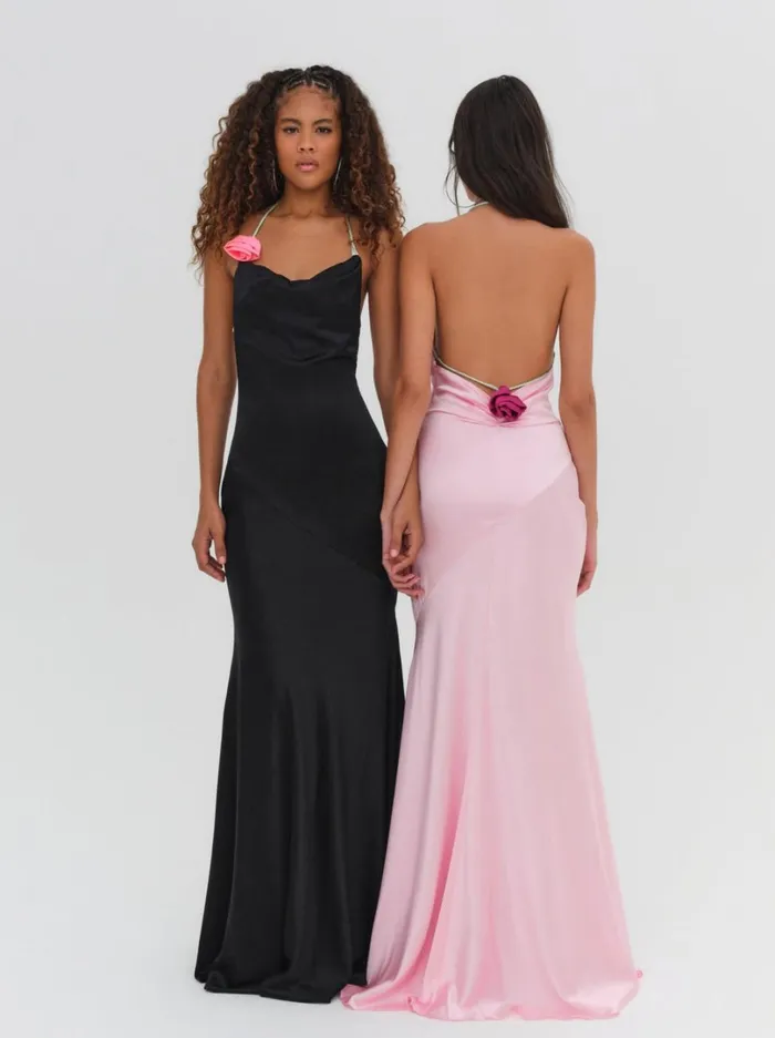Women Brigette Gown Black For Love and Lemons Dresses Women Brigette Gown Black For Love and Lemons Dresses