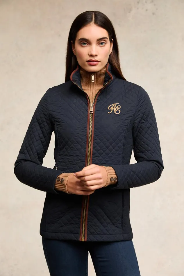 Women Cambridge Jacket Ink Navy Holland Cooper Jackets