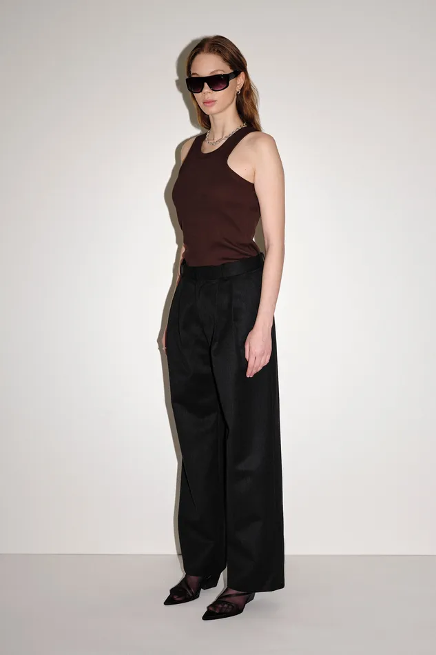 Women Camille 8211 Black Trousers Wonhundred