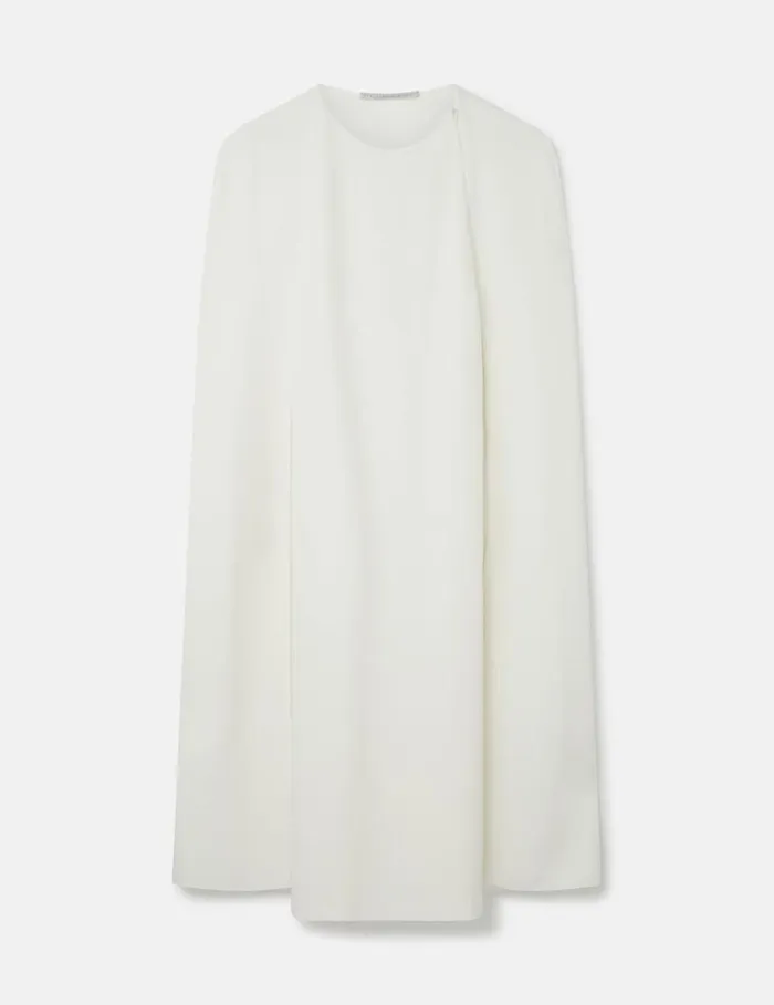 Women Cape Dress White Stella McCartney Dresses