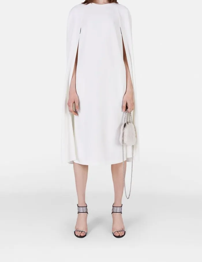 Women Cape Dress White Stella McCartney Dresses