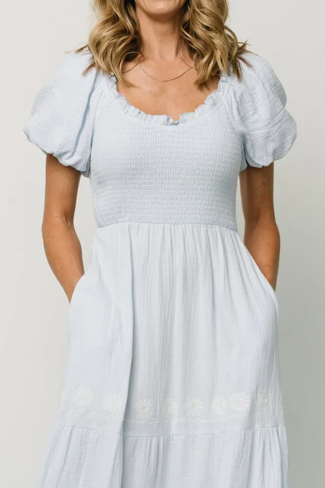 Women Carrington Maxi Dress Light Blue Baltic Born Maxi Dresses Women Carrington Maxi Dress Light Blue Baltic Born Maxi Dresses
