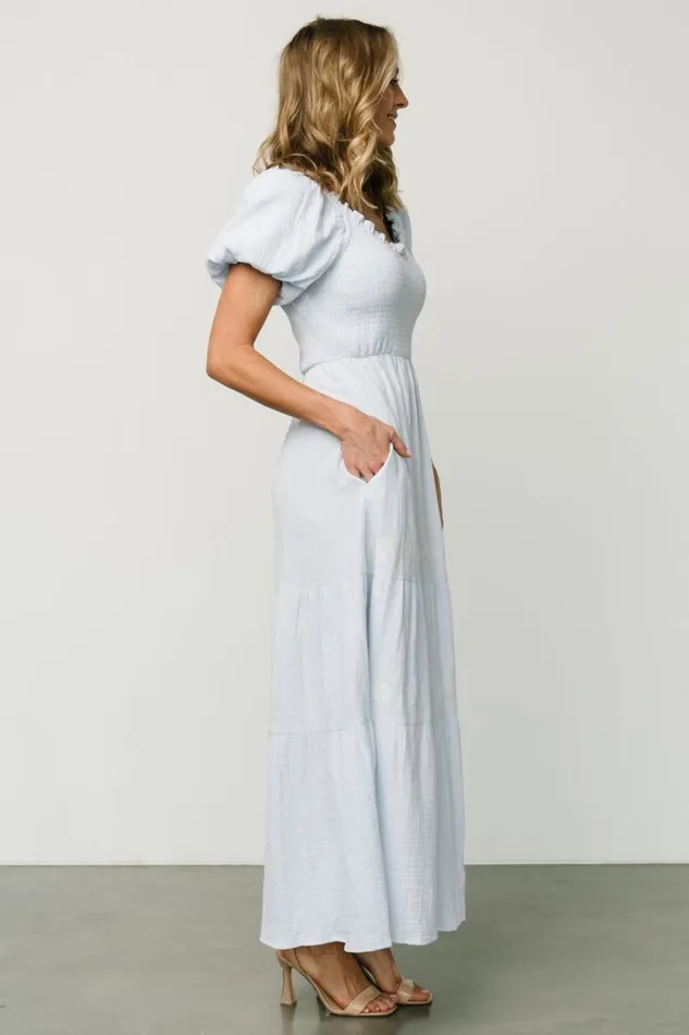 Women Carrington Maxi Dress Light Blue Baltic Born Maxi Dresses Women Carrington Maxi Dress Light Blue Baltic Born Maxi Dresses