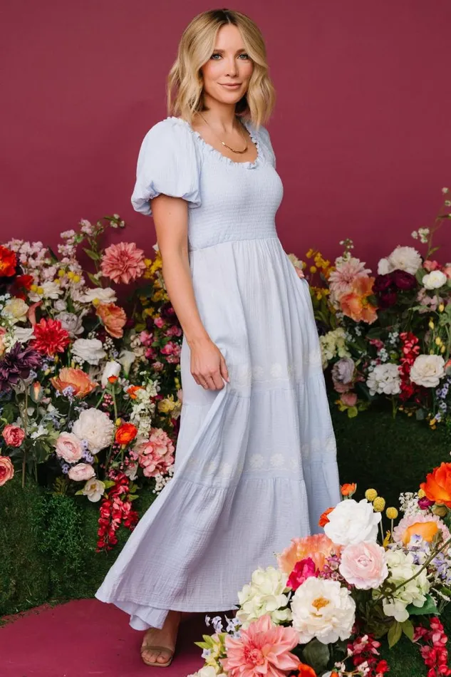 Women Carrington Maxi Dress Light Blue Baltic Born Maxi Dresses Women Carrington Maxi Dress Light Blue Baltic Born Maxi Dresses