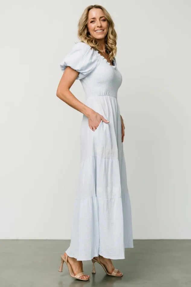 Women Carrington Maxi Dress Light Blue Baltic Born Maxi Dresses Women Carrington Maxi Dress Light Blue Baltic Born Maxi Dresses