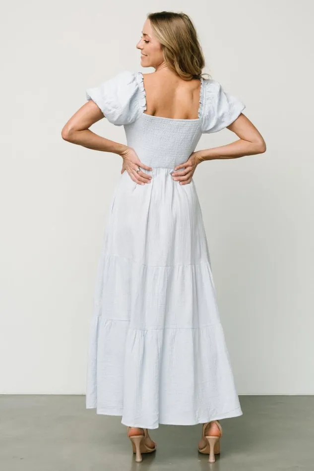 Women Carrington Maxi Dress Light Blue Baltic Born Maxi Dresses Women Carrington Maxi Dress Light Blue Baltic Born Maxi Dresses