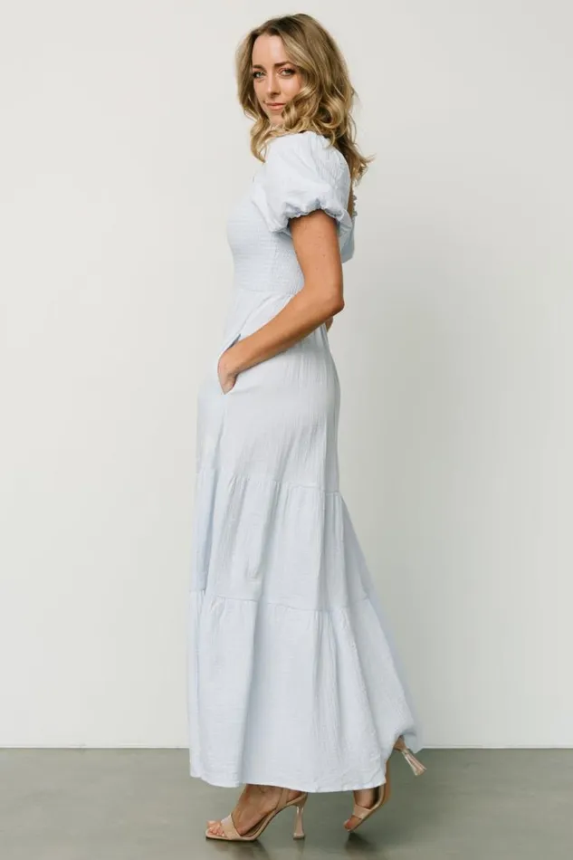 Women Carrington Maxi Dress Light Blue Baltic Born Maxi Dresses Women Carrington Maxi Dress Light Blue Baltic Born Maxi Dresses