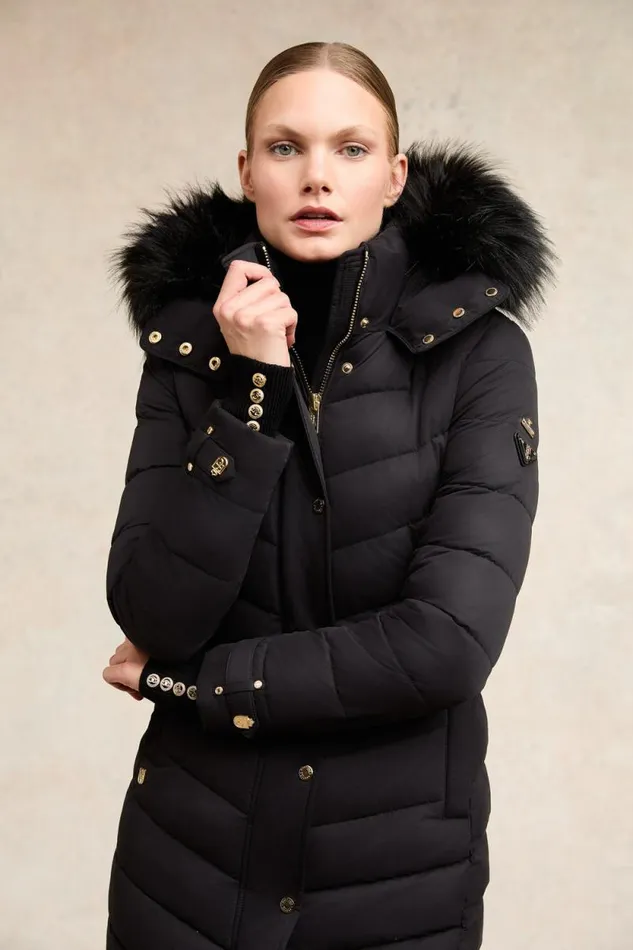 Women Chamonix Coat Black Holland Cooper Coats Women Chamonix Coat Black Holland Cooper Coats