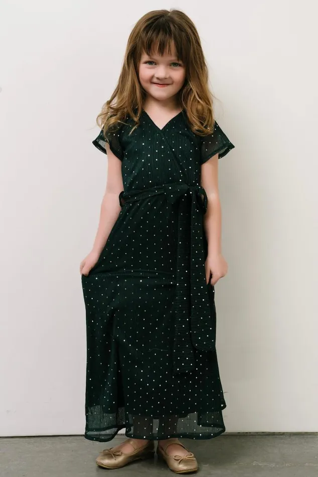 Women Child Grace Sparkle Gown Emerald Baltic Born Embellished and Sequined