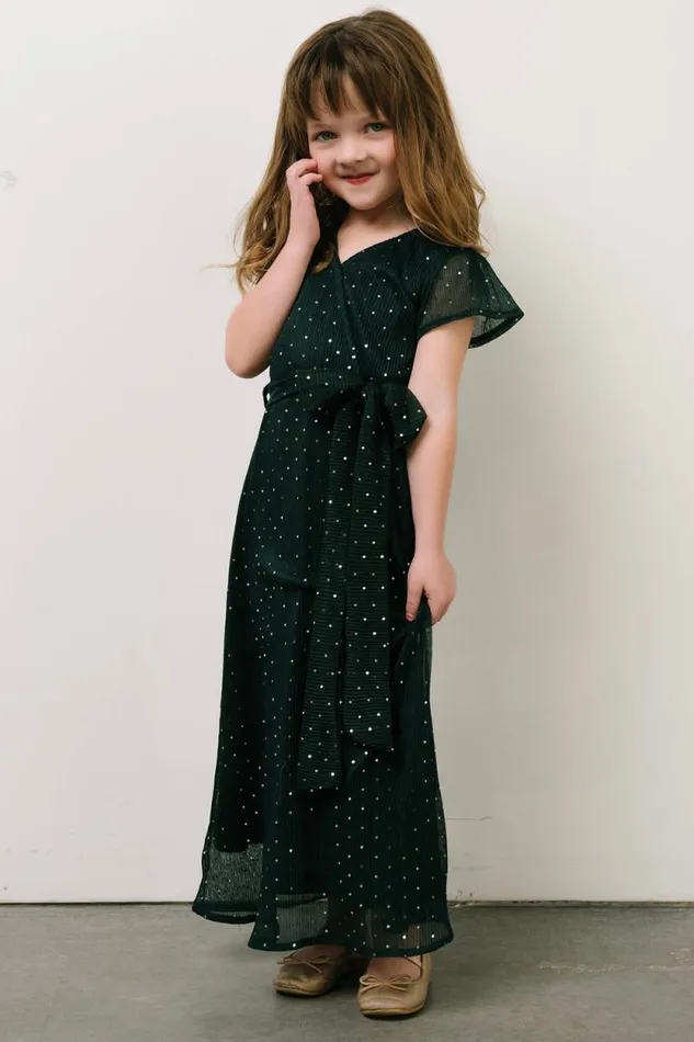 Women Child Grace Sparkle Gown Emerald Baltic Born Embellished and Sequined