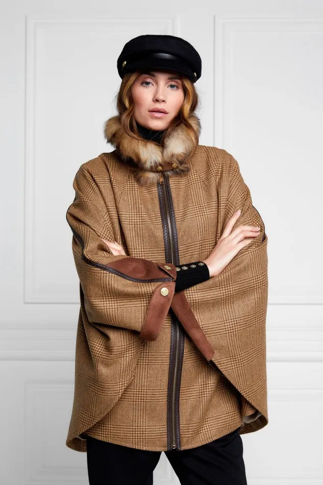 Women Chiltern Cape Tawny Holland Cooper Tailoring