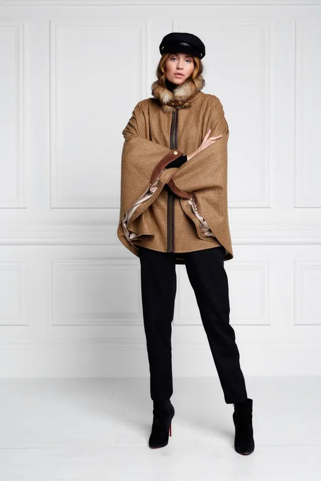 Women Chiltern Cape Tawny Holland Cooper Tailoring