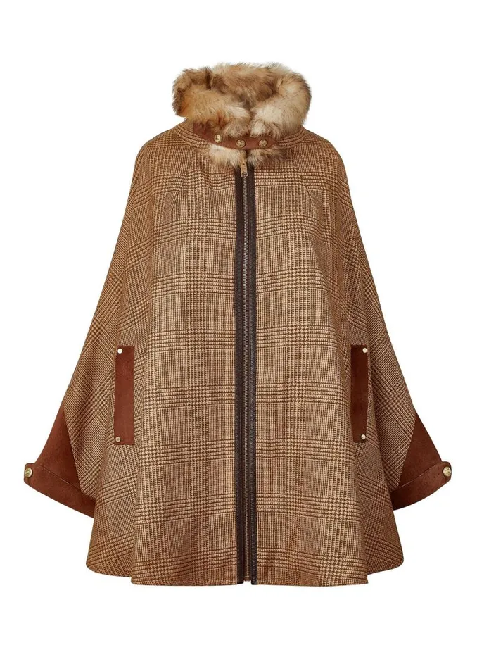 Women Chiltern Cape Tawny Holland Cooper Tailoring