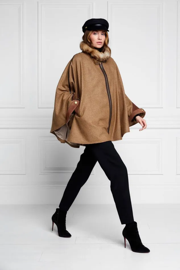 Women Chiltern Cape Tawny Holland Cooper Tailoring