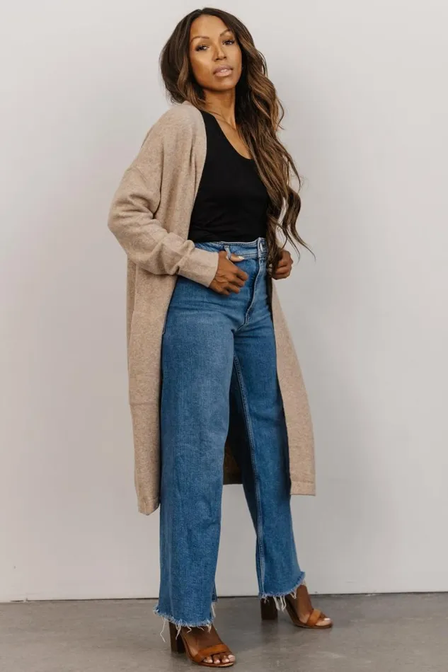 Women Claire Cardigan Taupe Baltic Born Cardigans