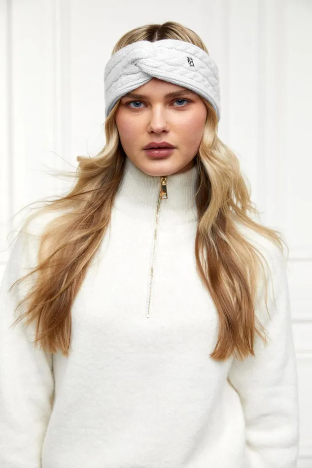 Women Cortina Headband Soft Grey Holland Cooper Hats and Headbands
