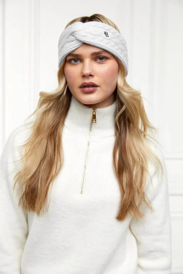 Women Cortina Headband Soft Grey Holland Cooper Hats and Headbands
