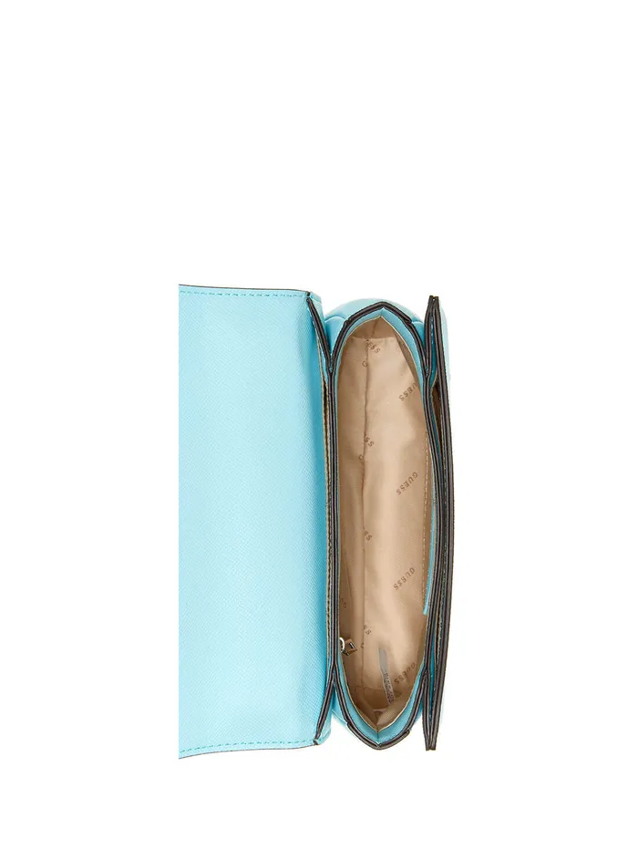 Women Crossbody GUESS Aqua Katey Convertible Crossbody Bag Women Crossbody GUESS Aqua Katey Convertible Crossbody Bag