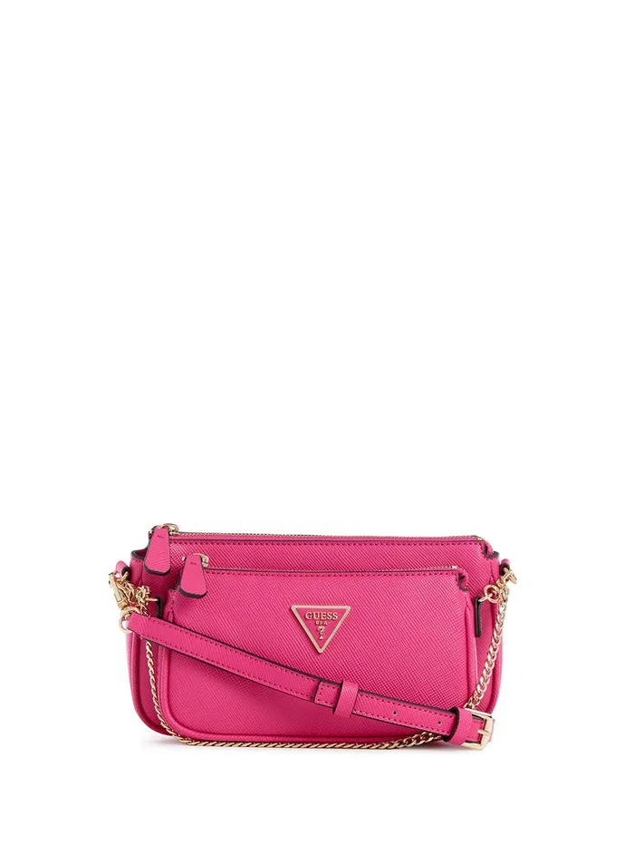 Women Crossbody GUESS Watermelon Noelle Crossbody Pouch Bag