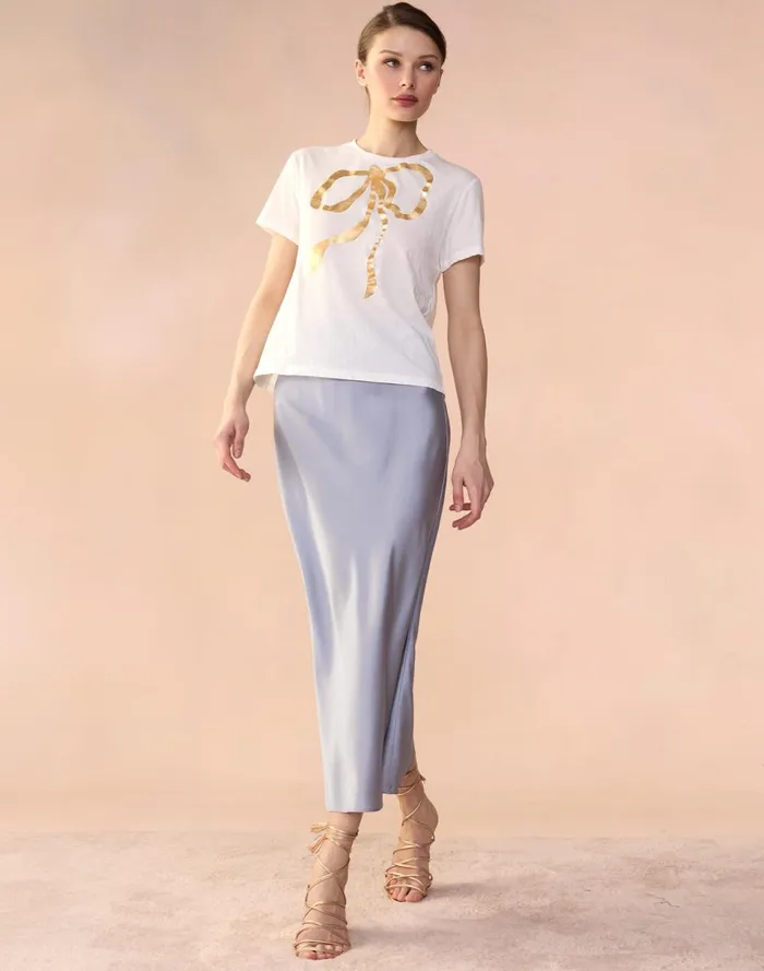 Women Cynthia Rowley Bottoms Sienna Silk Skirt Llgry
