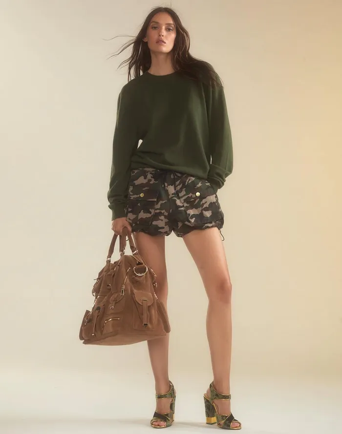 Women Cynthia Rowley Bottoms Undercover Cargo Shorts Grncam Women Cynthia Rowley Bottoms Undercover Cargo Shorts Grncam