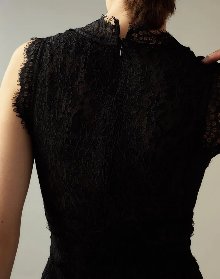 Women Cynthia Rowley Dresses Audrey Lace Dress Black Women Cynthia Rowley Dresses Audrey Lace Dress Black