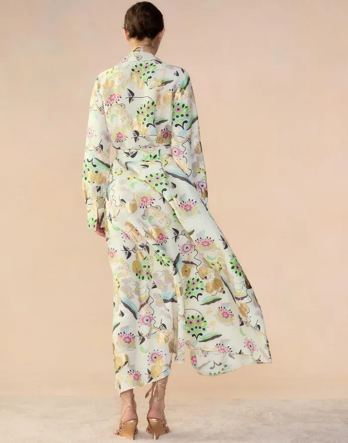 Women Cynthia Rowley Dresses Love Locket Linen Shirt Dress Whtfl