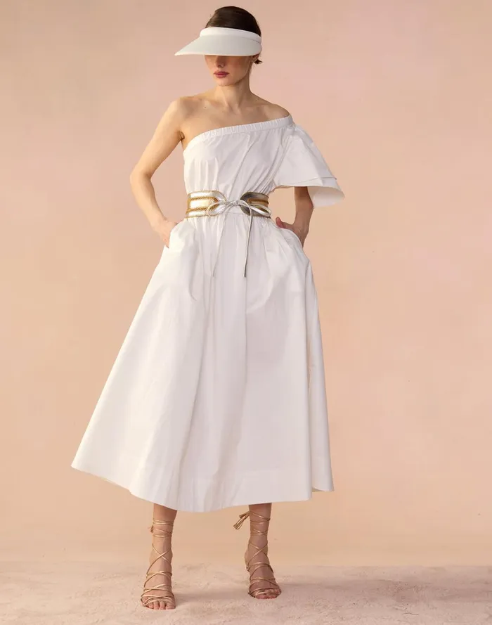 Women Cynthia Rowley Dresses Palma Dress White