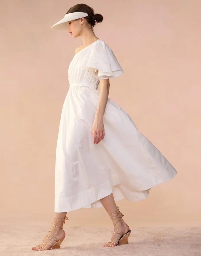 Women Cynthia Rowley Dresses Palma Dress White Women Cynthia Rowley Dresses Palma Dress White