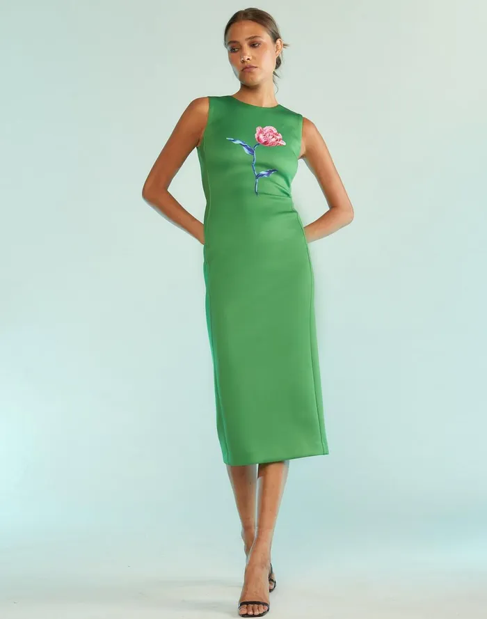 Women Cynthia Rowley Dresses The Seamless Dress Green